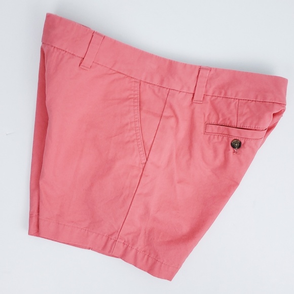 Tommy Hilfiger Pink Chino Shorts Flat Front SZ 4 - Picture 5 of 5